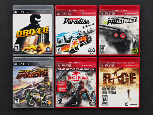 Ps3 game lot - ps3, motorstorm